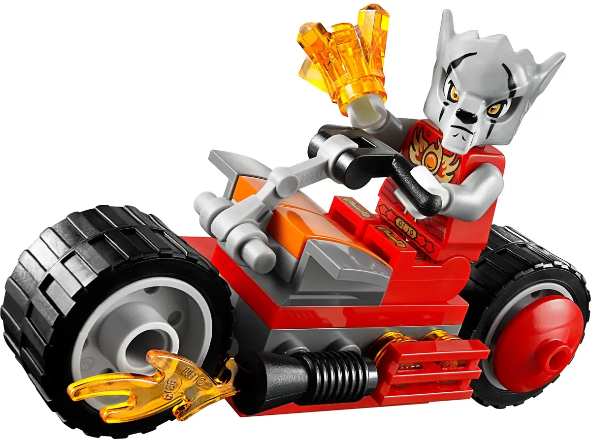 LEGO Legends of Chima 30265 Worriz' Fire Bike set, image 4