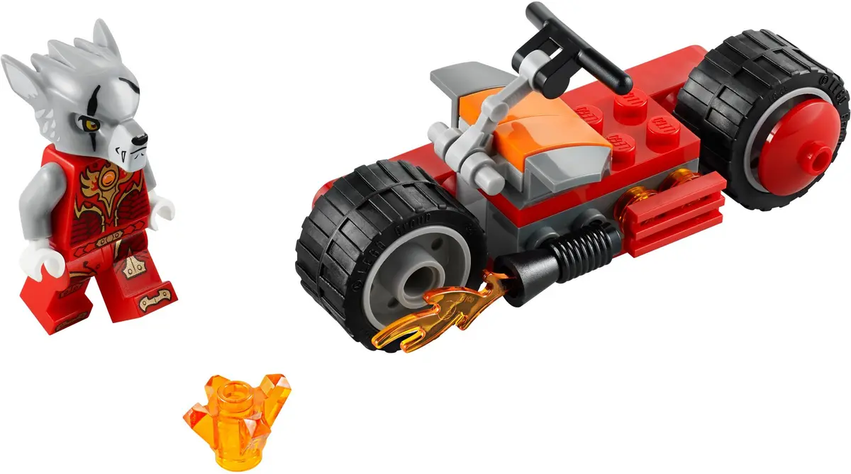 LEGO Legends of Chima 30265 Worriz' Fire Bike set, image 5