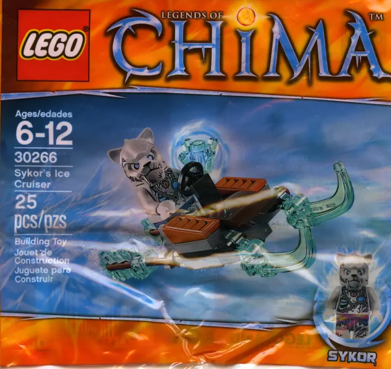 LEGO Legends of Chima 30266 Sykor's Ice Cruiser set
