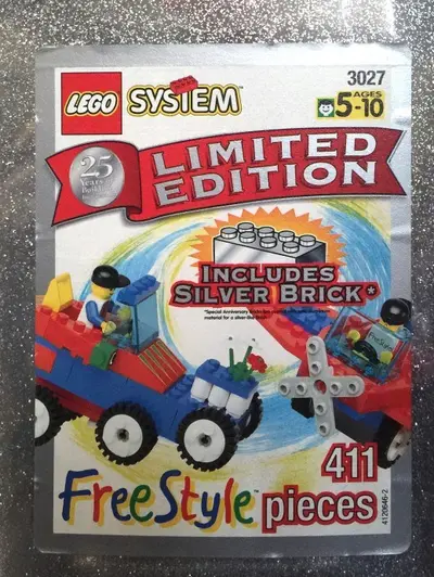 LEGO Freestyle 3027 Limited Edition Silver Freestyle Bucket set