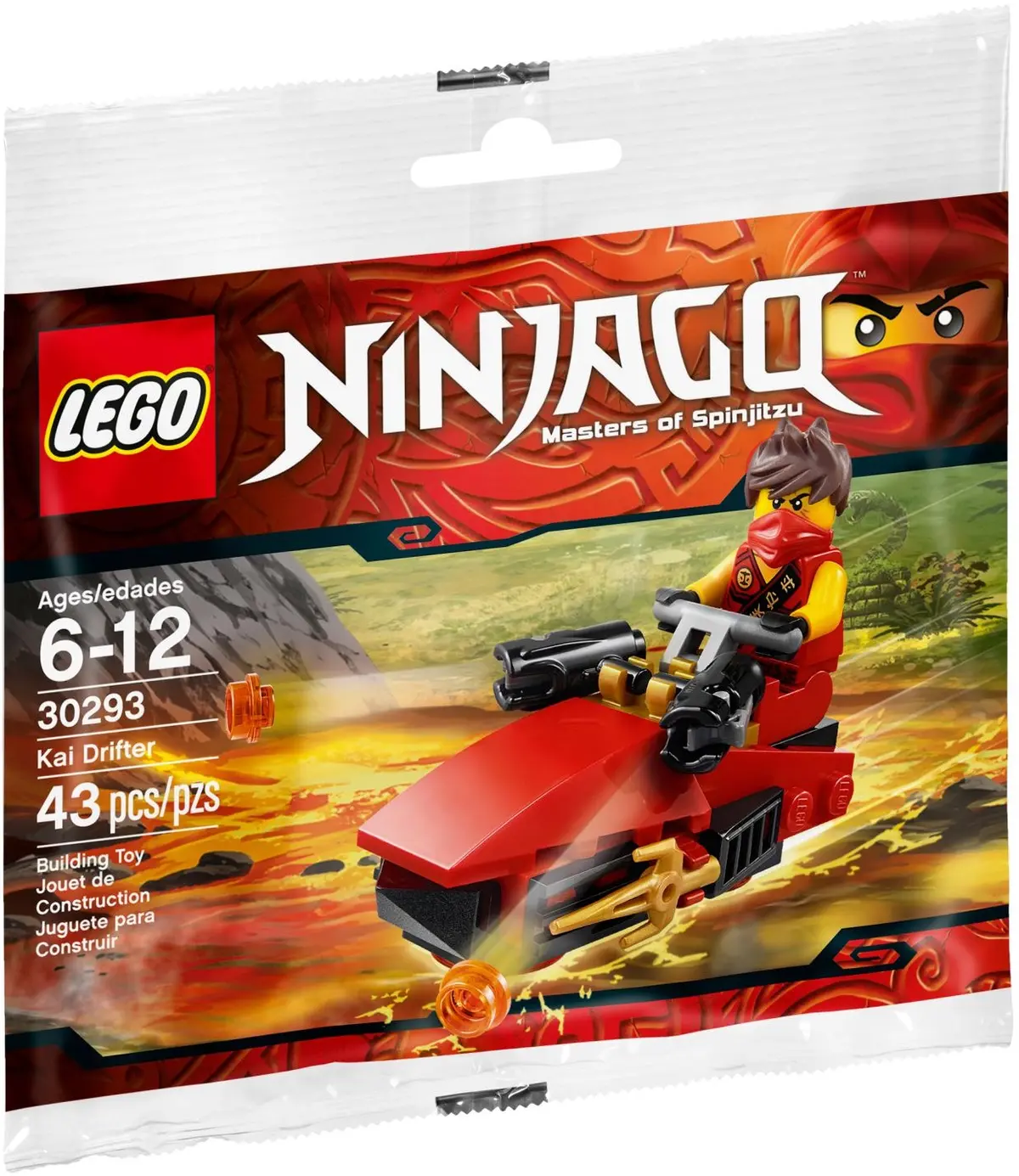 LEGO Ninjago 30293 Kai Drifter set, image 2