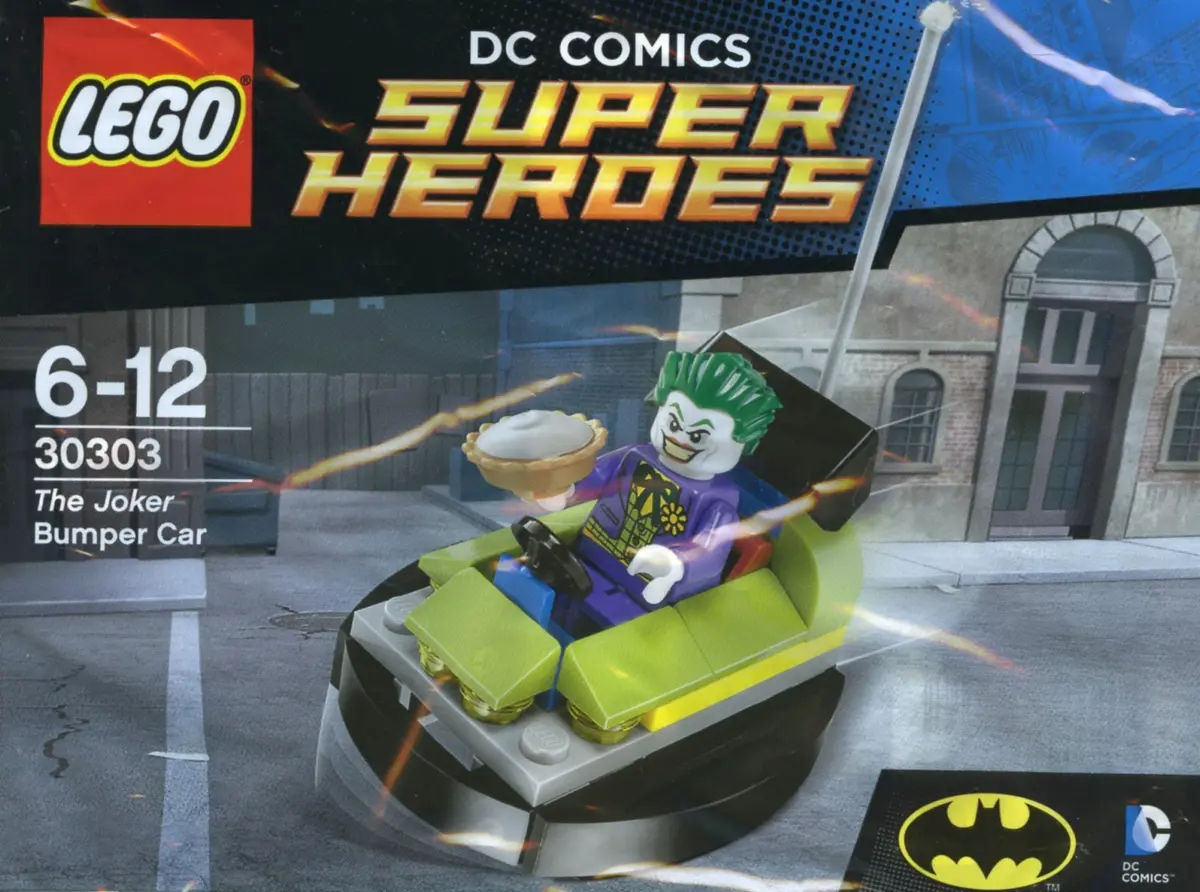 LEGO DC Comics Super Heroes 30303 The Joker Bumper Car set