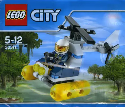 LEGO City 30311 Swamp Police Helicopter set