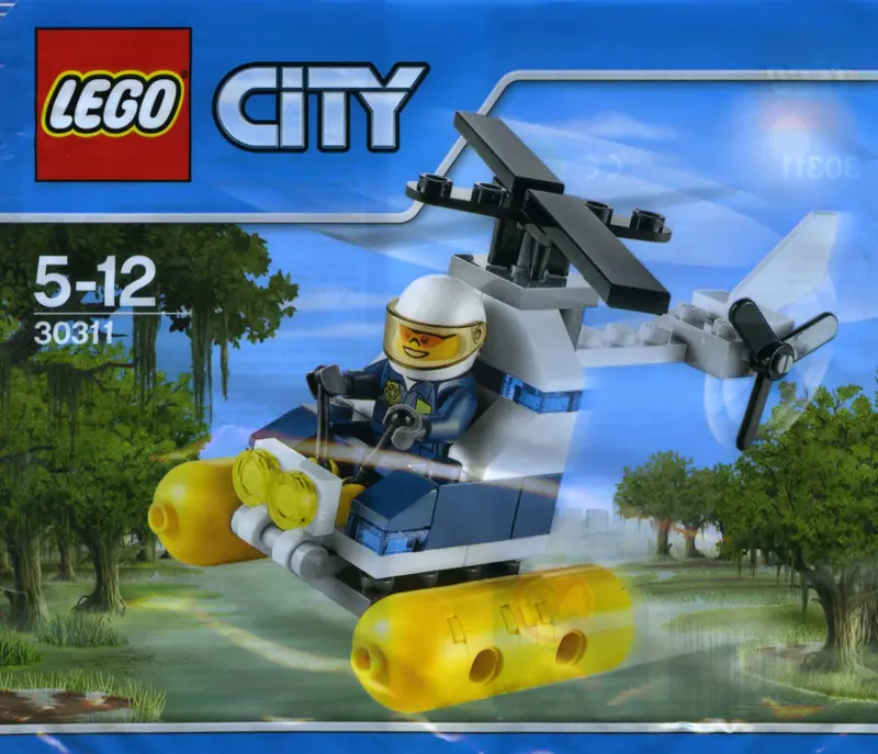 LEGO City 30311 Swamp Police Helicopter set