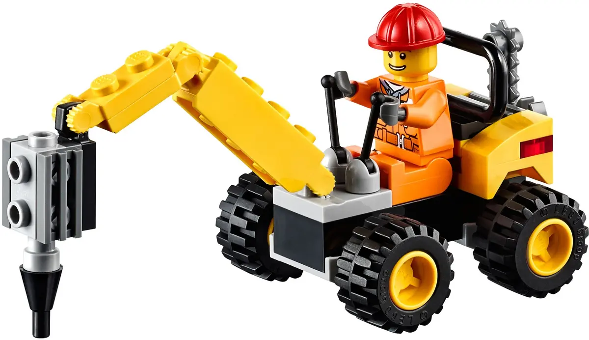 LEGO City 30312 Demolition Driller set, image 3