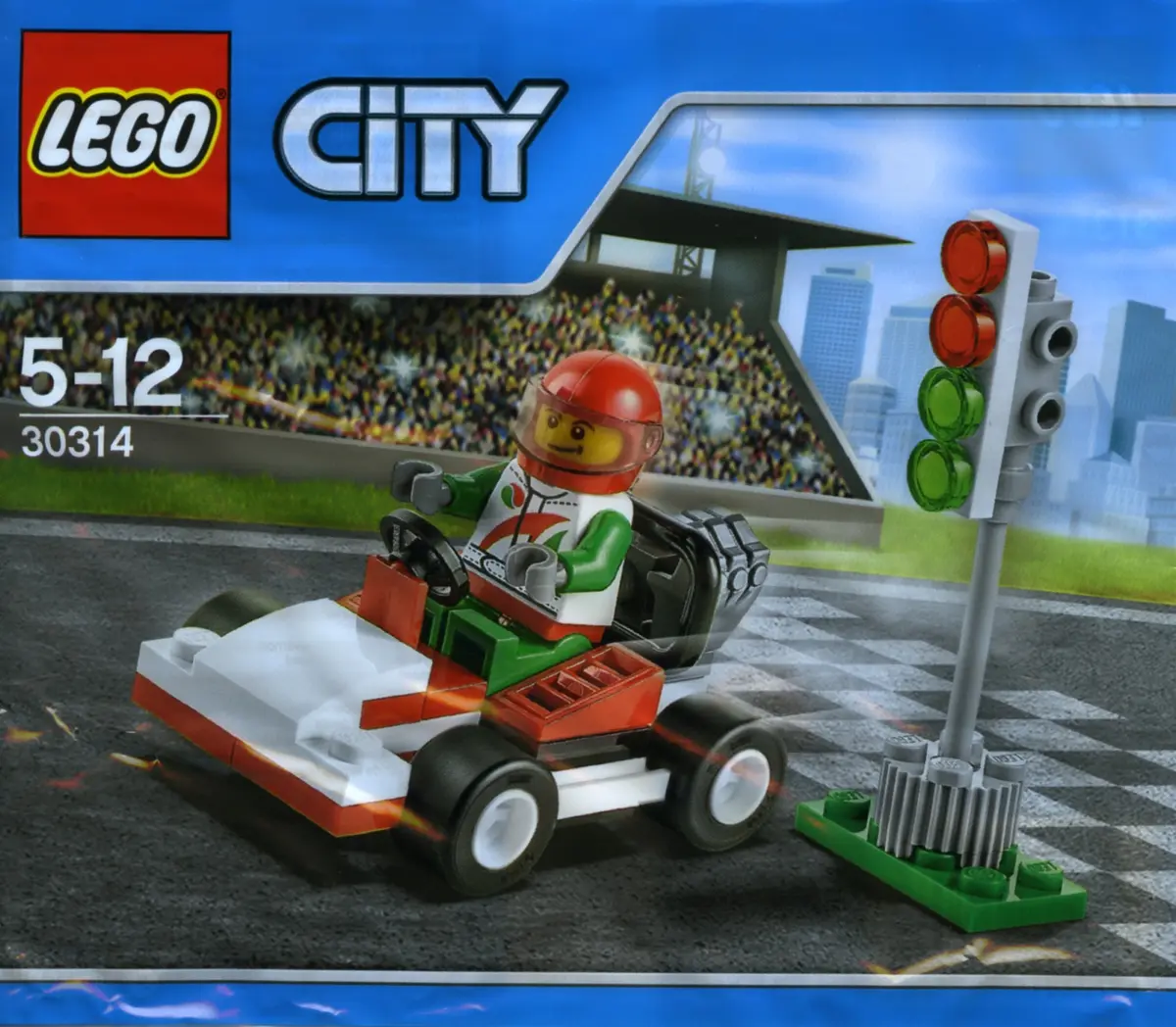LEGO City 30314 Go-Kart Racer set