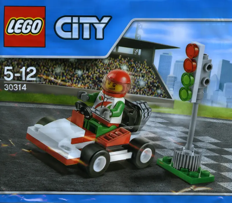 LEGO City 30314 Go-Kart Racer set