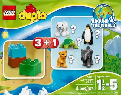 LEGO DUPLO 30322 Wildlife (Random bag) set