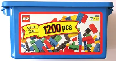 LEGO Basic 3033 Special Value Blue Tub set