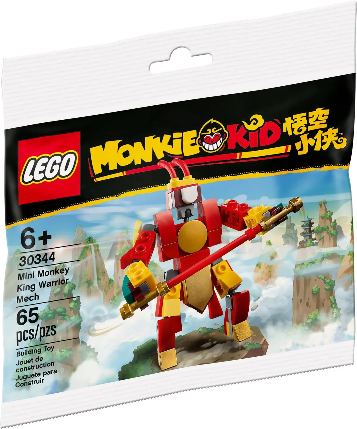 LEGO Monkie Kid 30344 Mini Monkey King Warrior Mech set, image 2