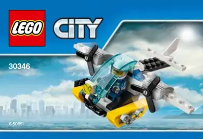 LEGO City 30346 Prison Island Helicopter set