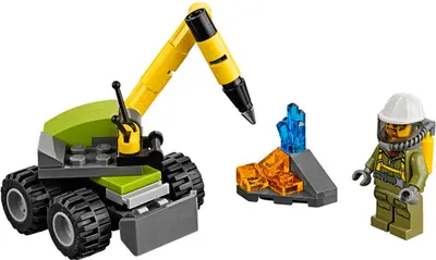 LEGO City 30350 Volcano Jackhammer set