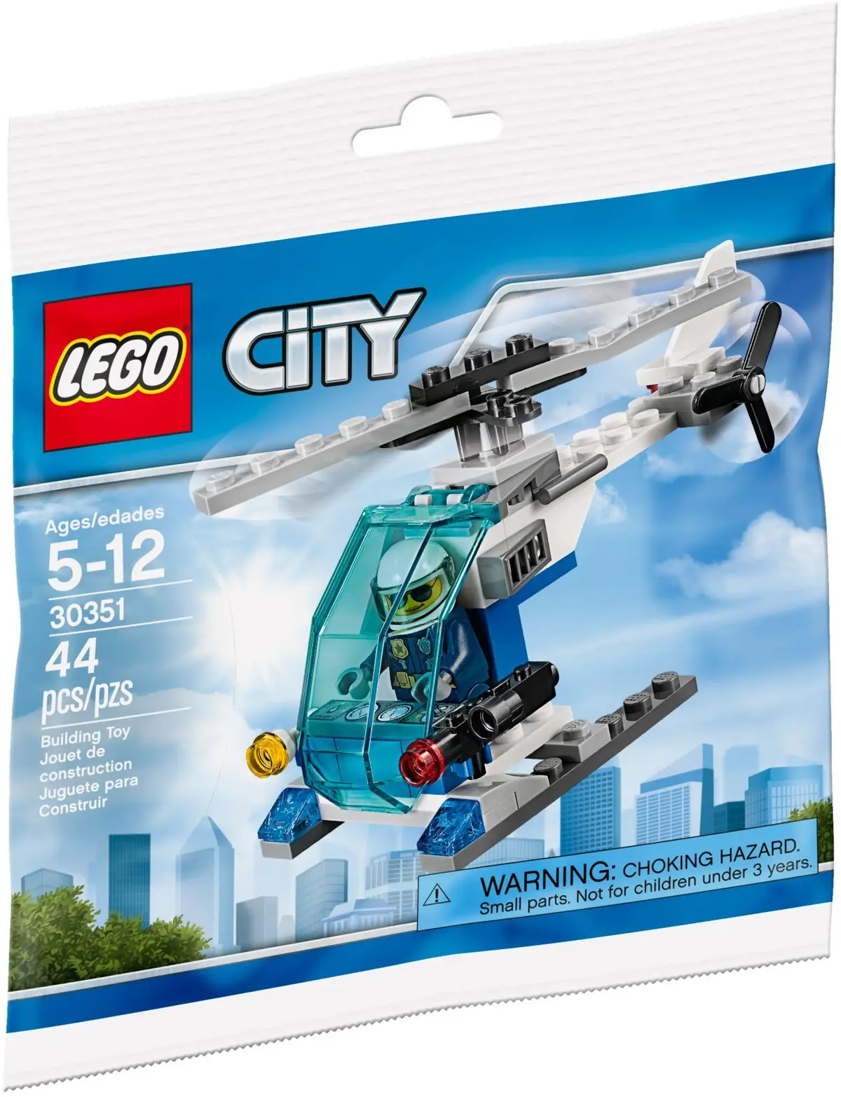 LEGO City 30351 Police Helicopter set, image 2