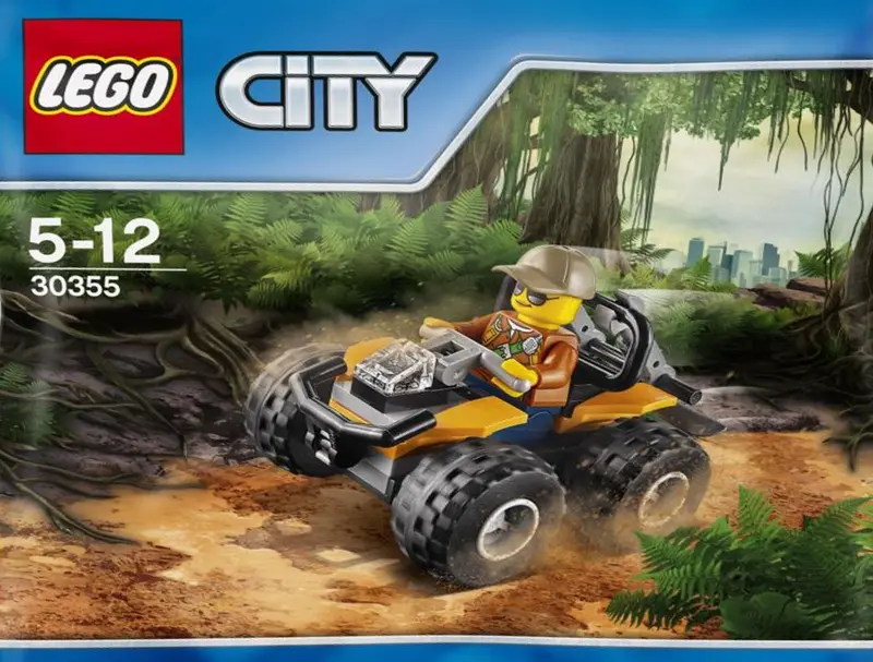 LEGO City 30355 Jungle ATV set