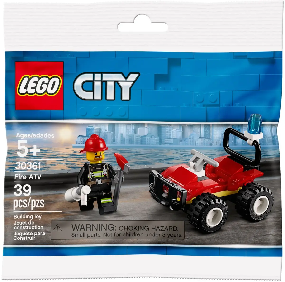 LEGO City 30361 Fire ATV set, image 4