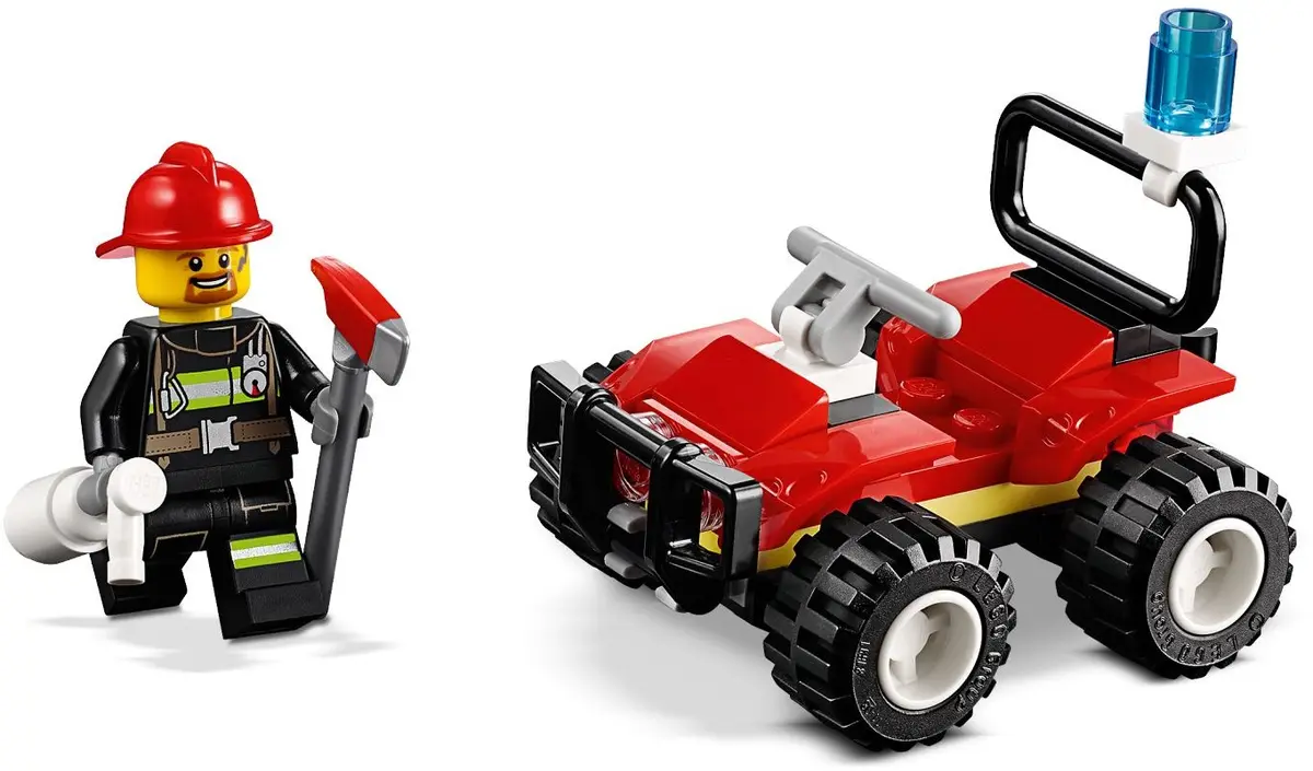 LEGO City 30361 Fire ATV set, image 3