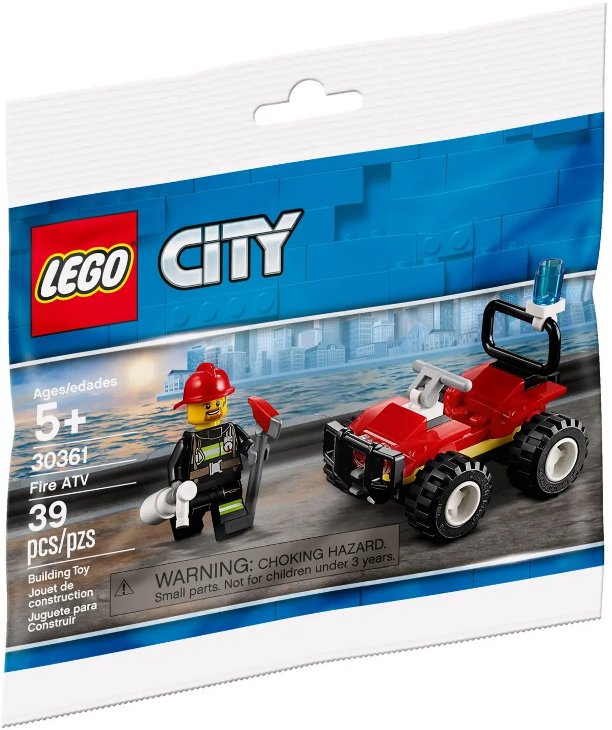 LEGO City 30361 Fire ATV set, image 2