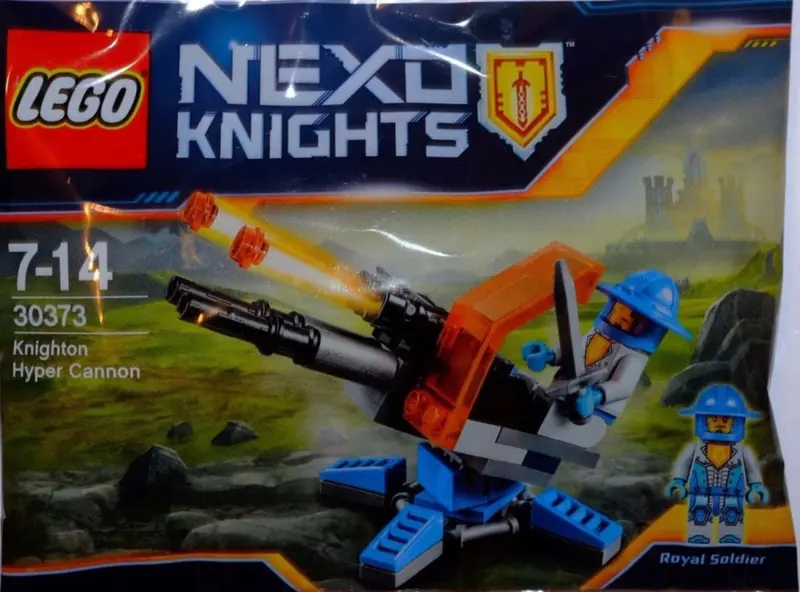 LEGO NEXO KNIGHTS 30373 Knighton Hyper Cannon set