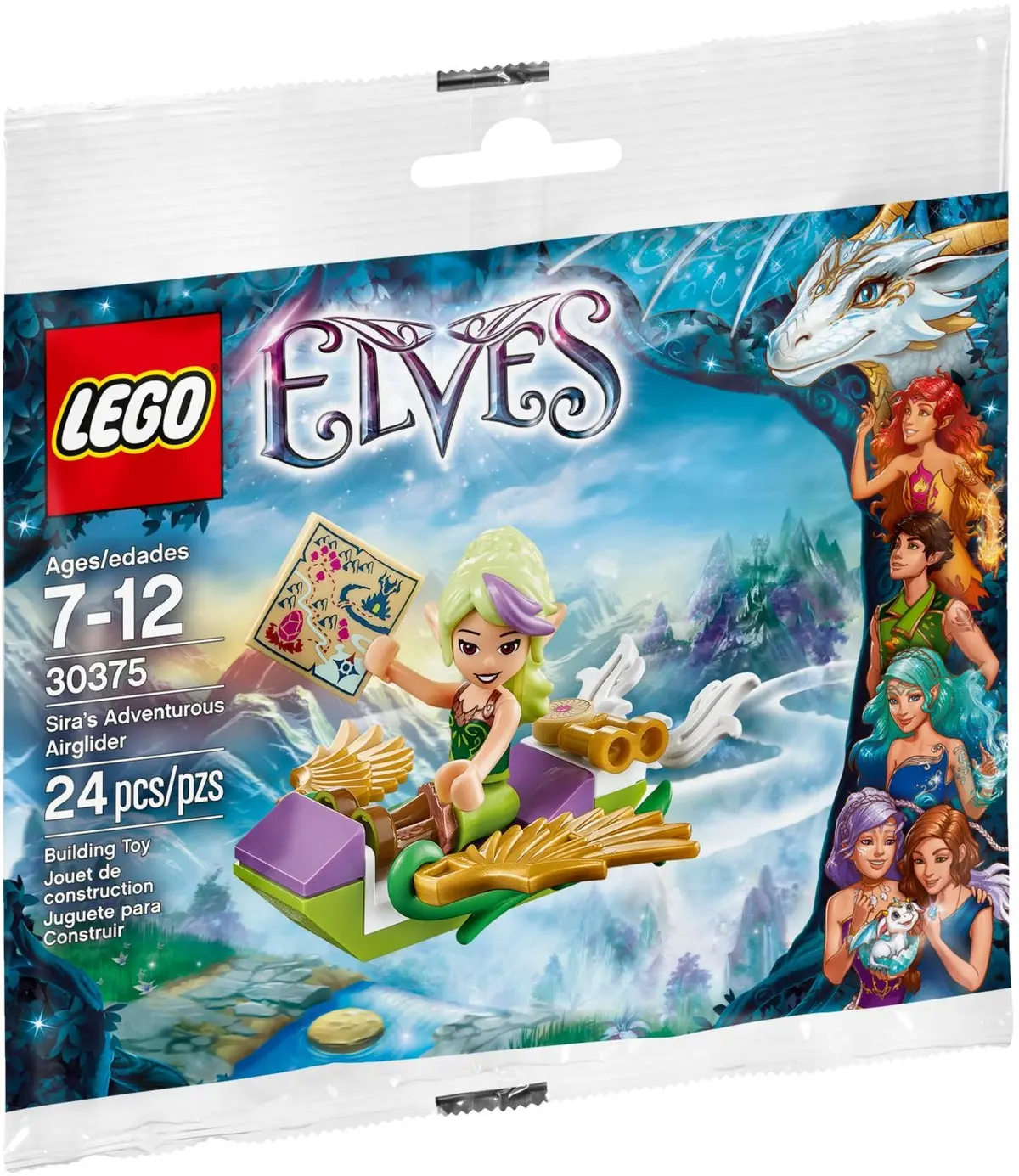 LEGO Elves 30375 Sira's Adventurous Airglider set, image 2