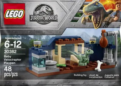 LEGO Jurassic World 30382 Baby Velociraptor Playpen set
