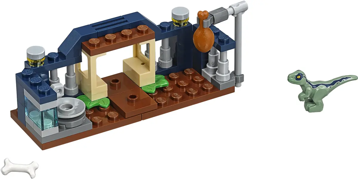 LEGO Jurassic World 30382 Baby Velociraptor Playpen set, image 3