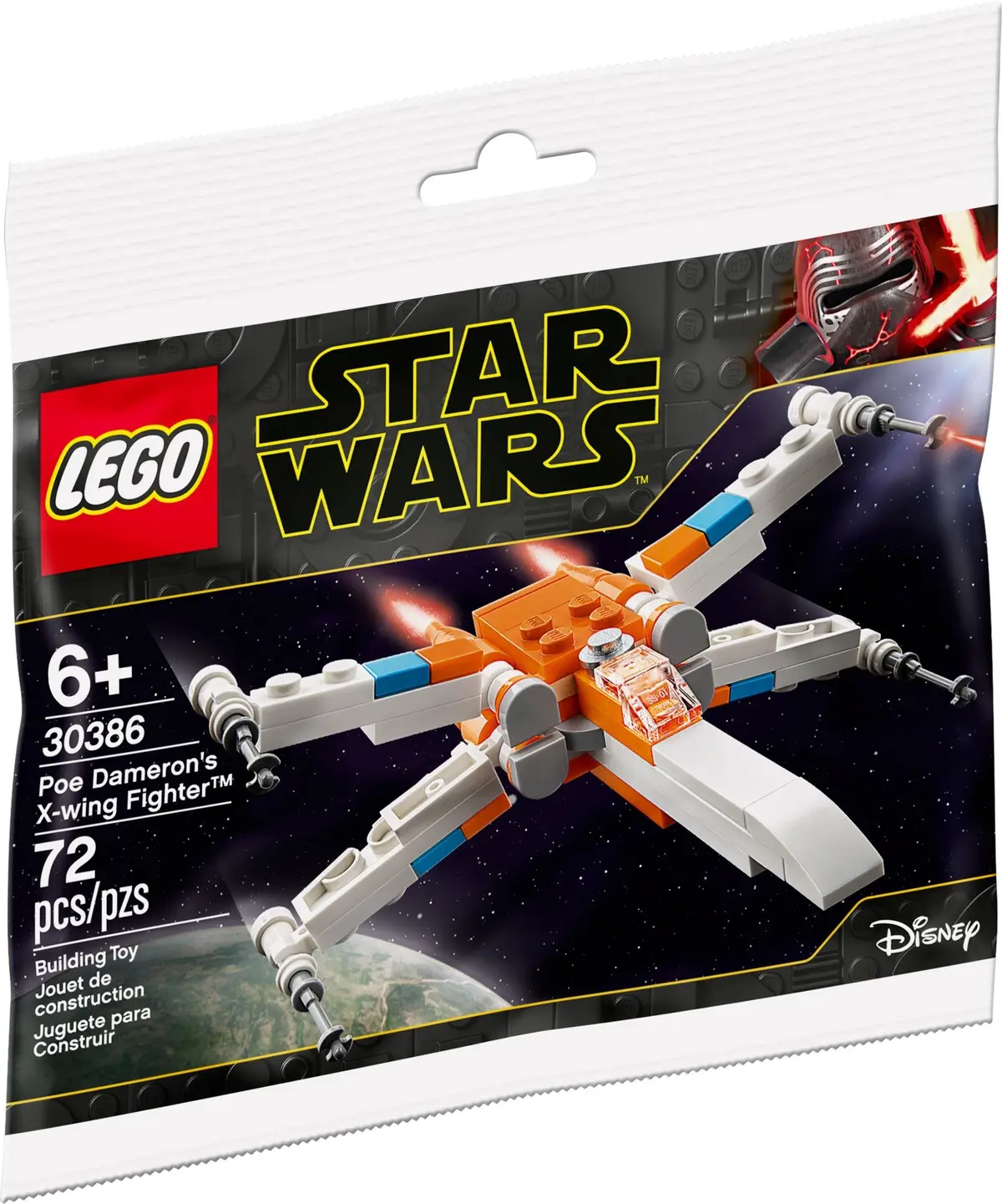 LEGO Star Wars 30386 Poe Dameron's X-wing Fighter set, image 2