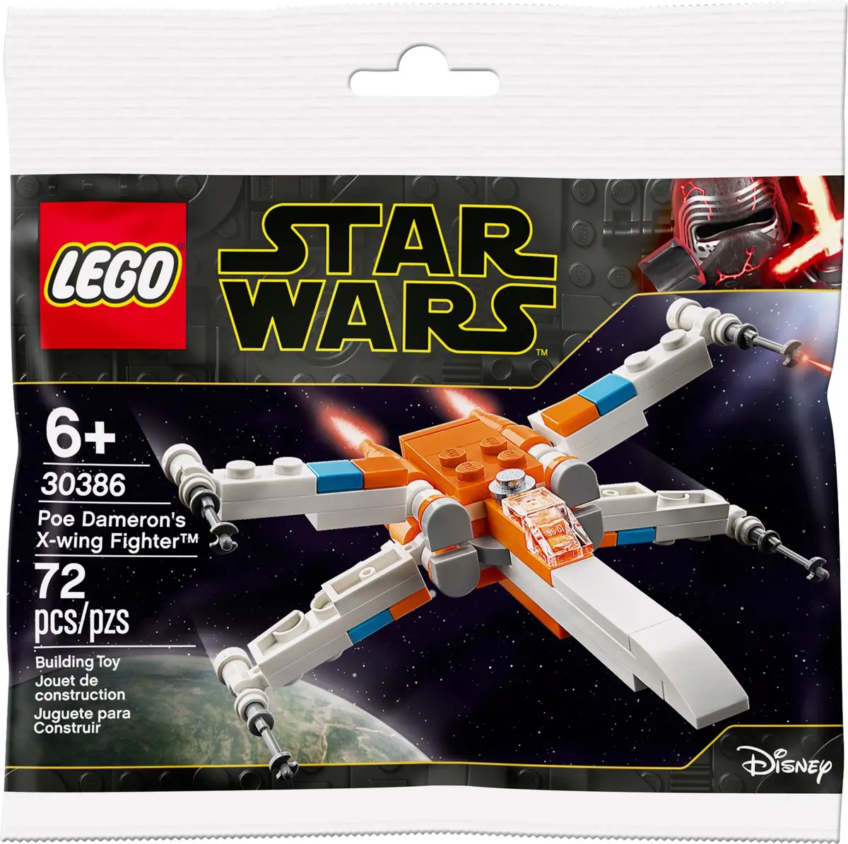 LEGO Star Wars 30386 Poe Dameron's X-wing Fighter set, image 3