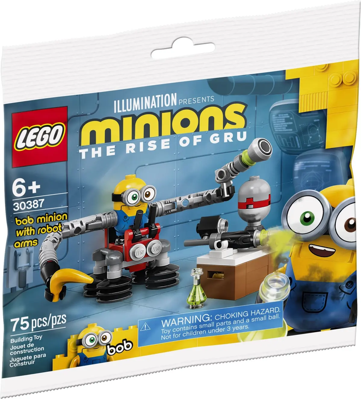 LEGO Despicable Me 30387 Bob Minion with Robot Arms set, image 2