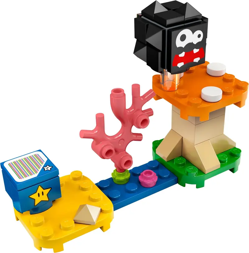 LEGO Super Mario 30389 Fuzzy & Mushroom Platform set