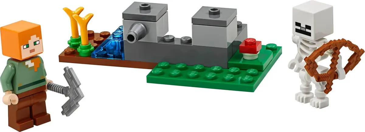 LEGO Minecraft 30394 The Skeleton Defense set