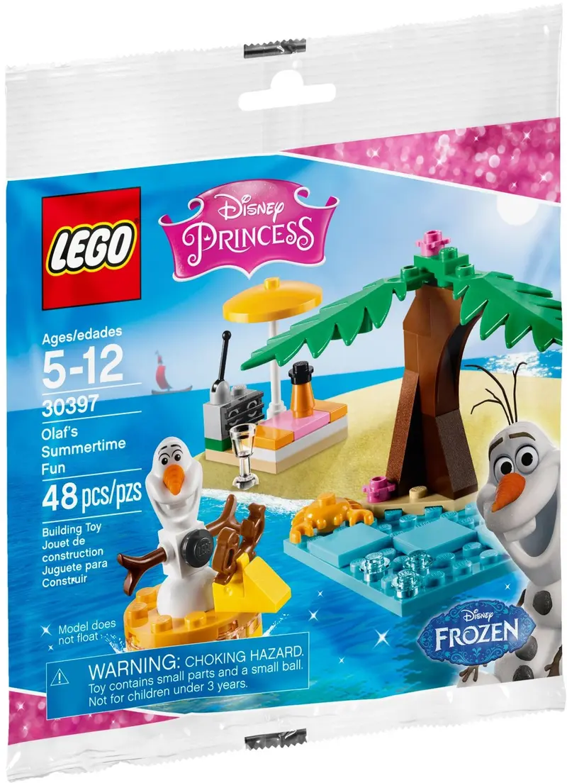 LEGO Disney 30397 Olaf's Summertime Fun set, image 2