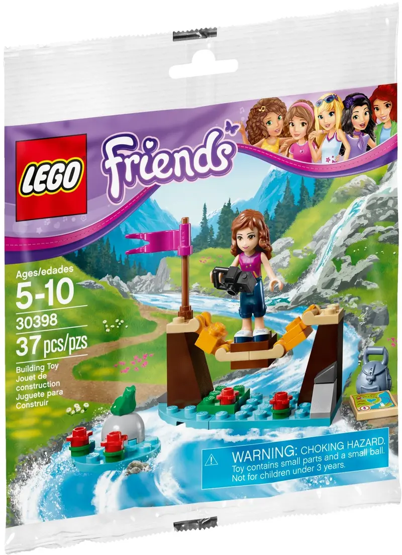 LEGO Friends 30398 Adventure Camp Bridge set, image 3
