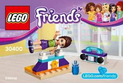 LEGO Friends 30400 Gymnastic Bar set