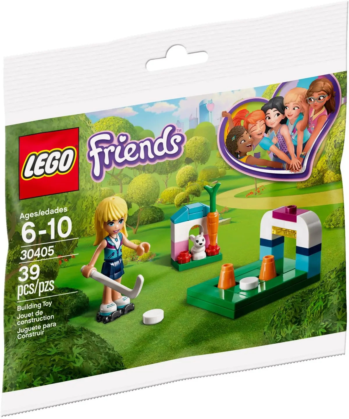 LEGO Friends 30405 Stephanie's Hockey Practice set, image 2