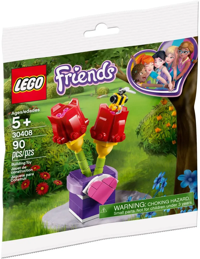 LEGO Friends 30408 Tulips set, image 2