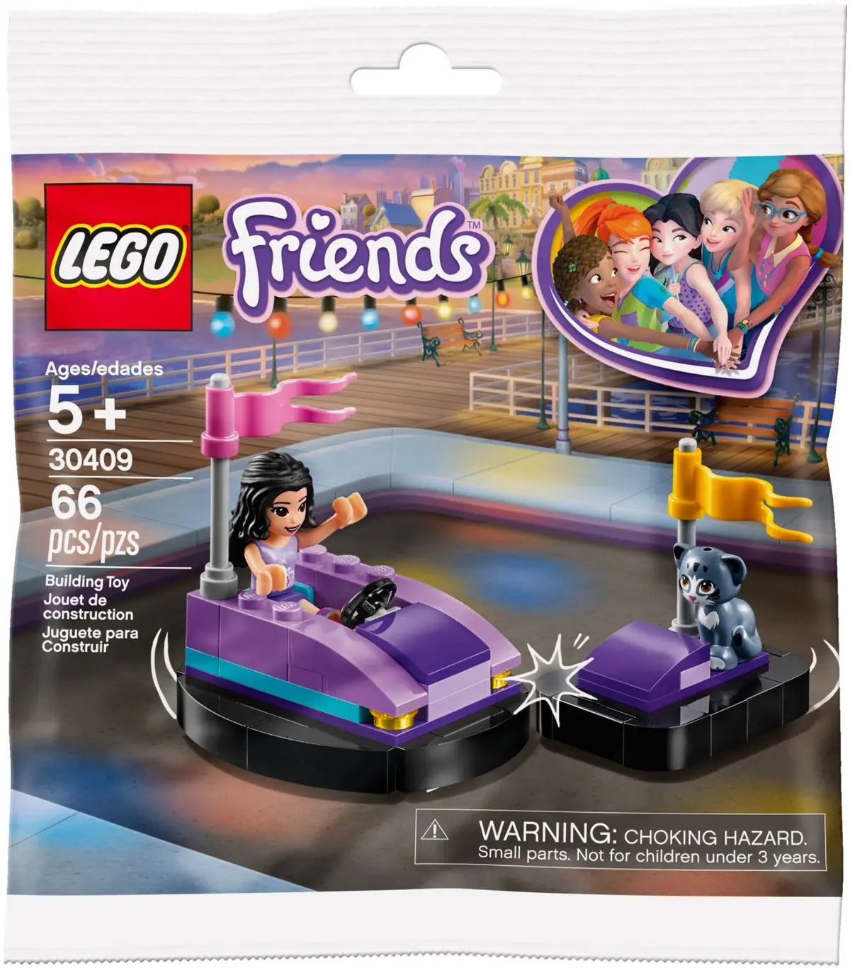 LEGO Friends 30409 Emma's Bumper Cars set, image 3