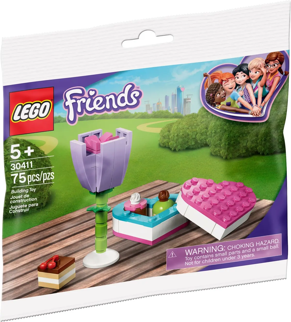 LEGO Friends 30411 Chocolate Box & Flower set, image 2