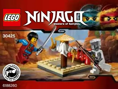 LEGO Ninjago 30425 CRU Masters' Training Grounds set