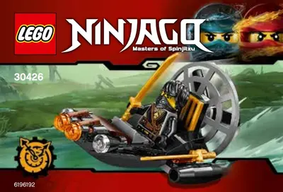 LEGO Ninjago 30426 Stealthy Swamp Airboat set