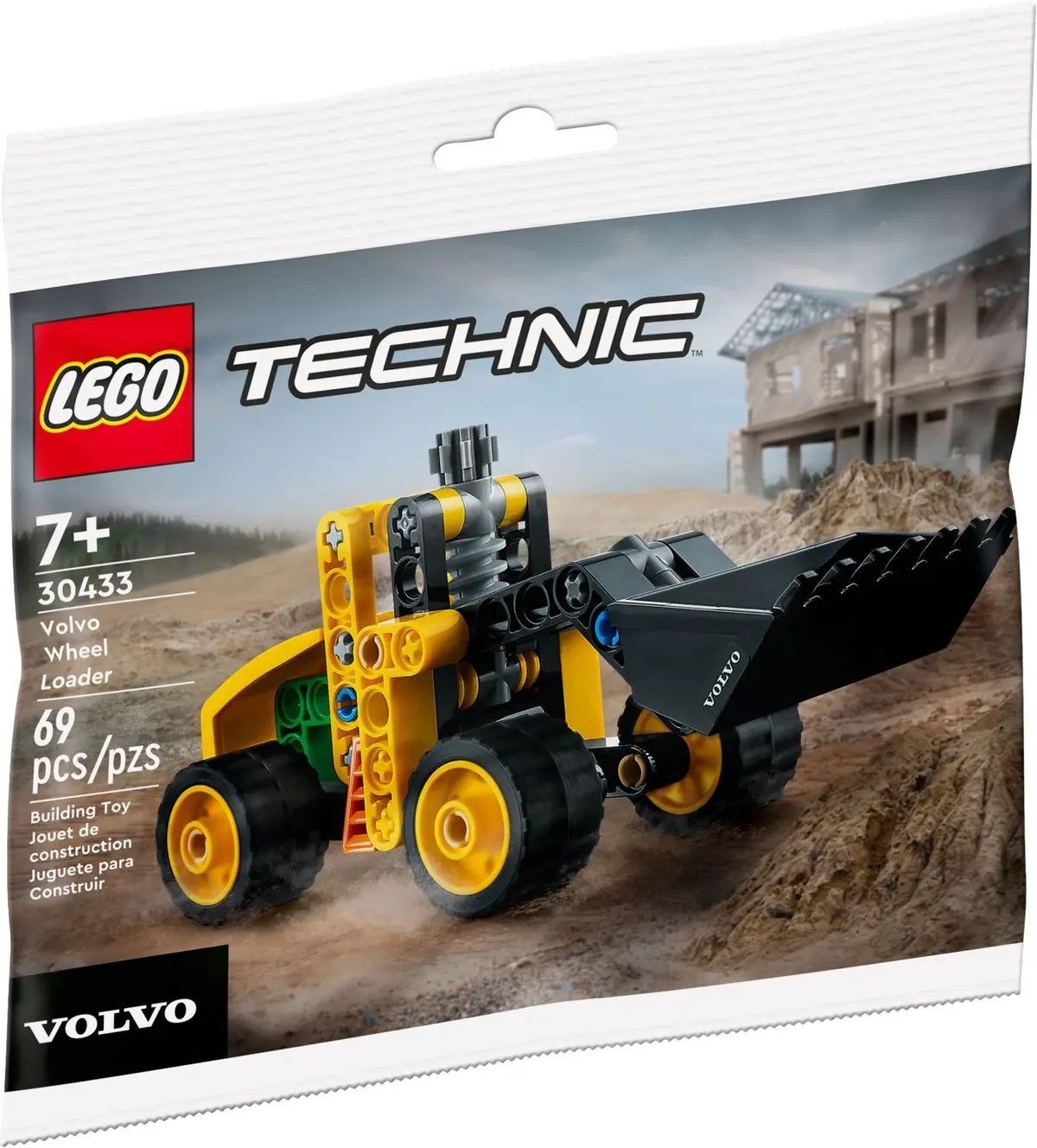 LEGO Technic 30433 Volvo Wheel Loader set, image 2