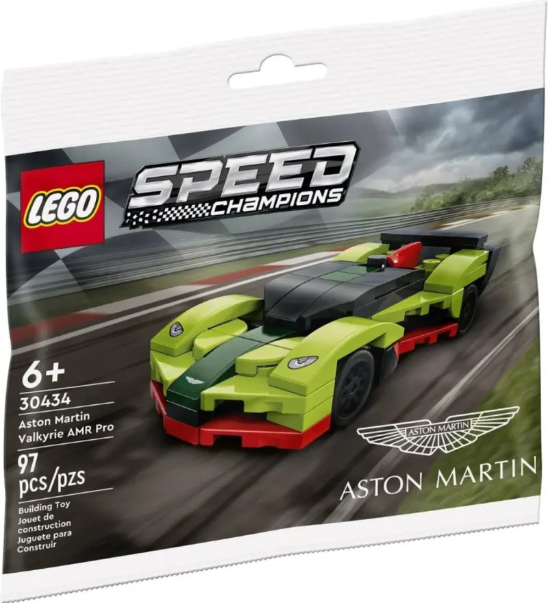 LEGO Speed Champions 30434 Aston Martin Valkyrie AMR Pro set, image 2