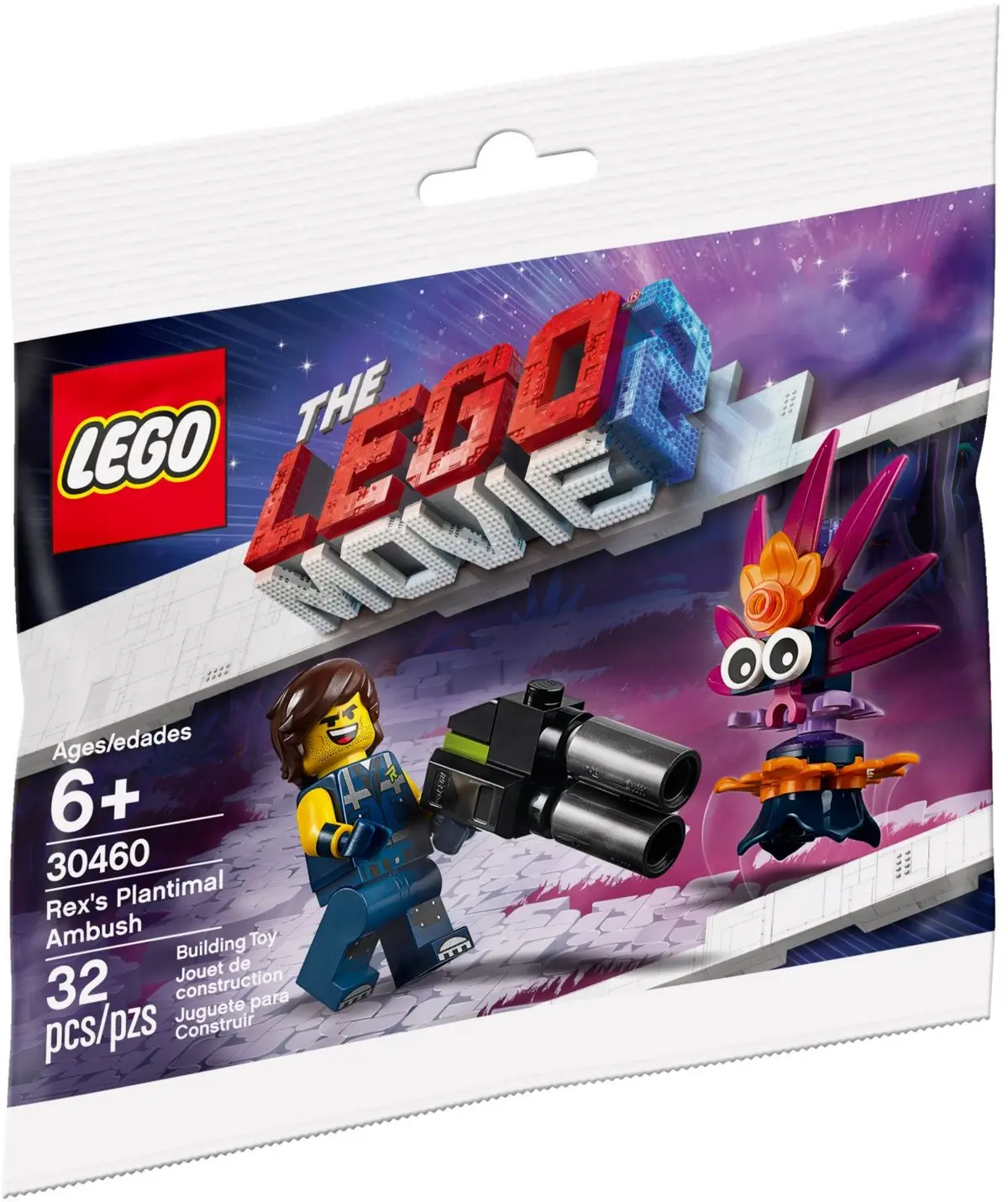 LEGO The LEGO Movie 2 30460 Rex's Plantimal Ambush set, image 2