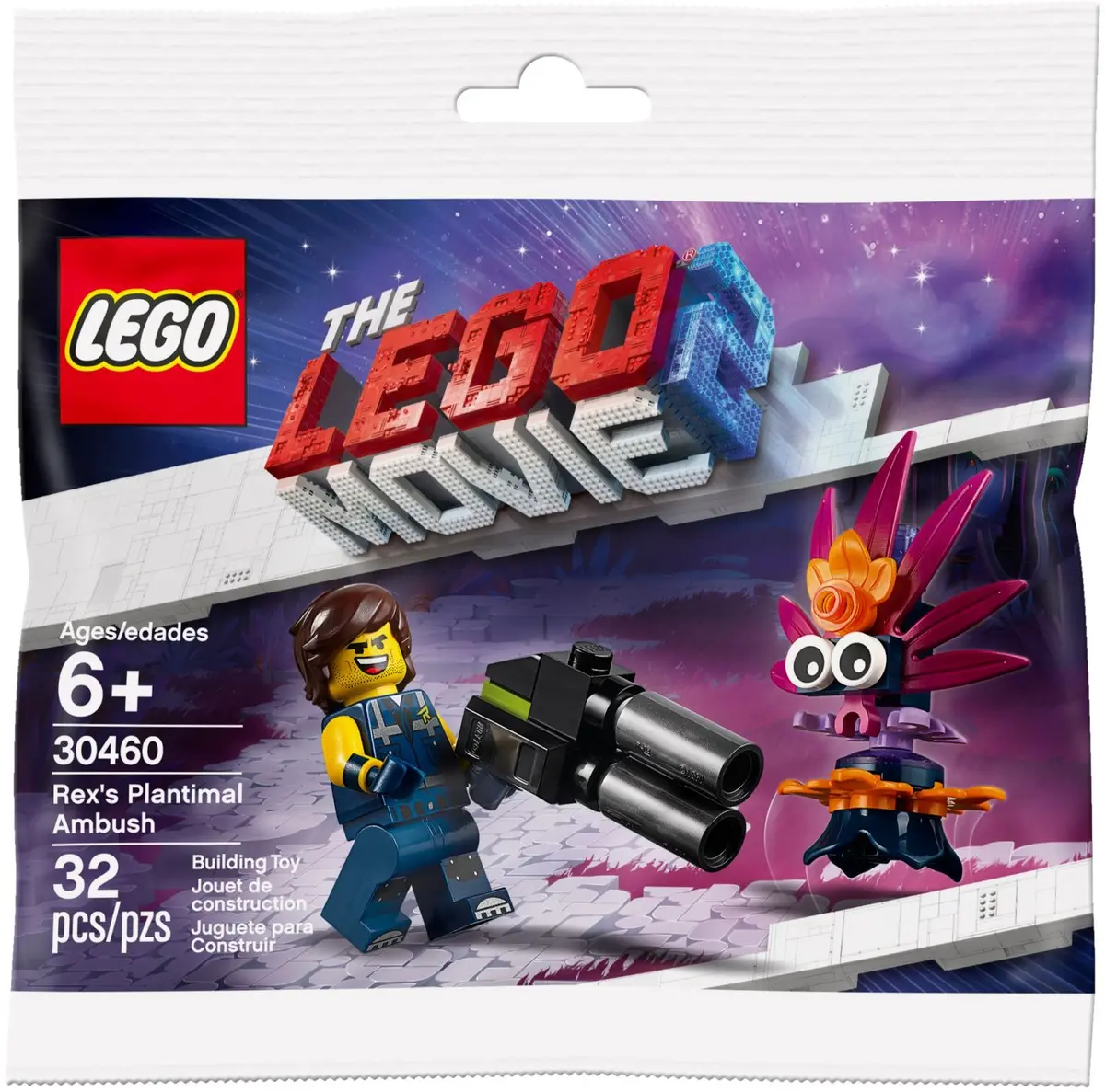LEGO The LEGO Movie 2 30460 Rex's Plantimal Ambush set, image 3