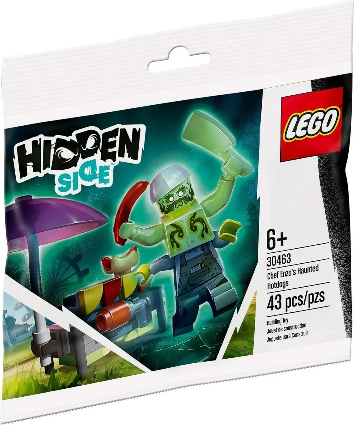 LEGO Hidden Side 30463 Chef Enzo's Haunted Hotdogs set, image 2