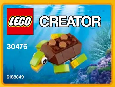 LEGO Creator 30476 Happy Turtle set