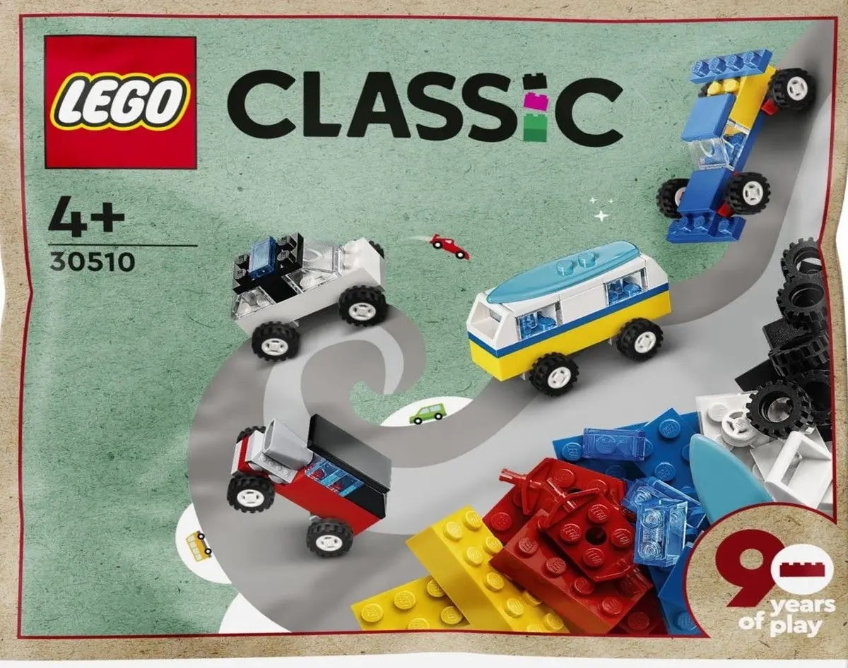 LEGO Classic 30510 90 Years of Cars set