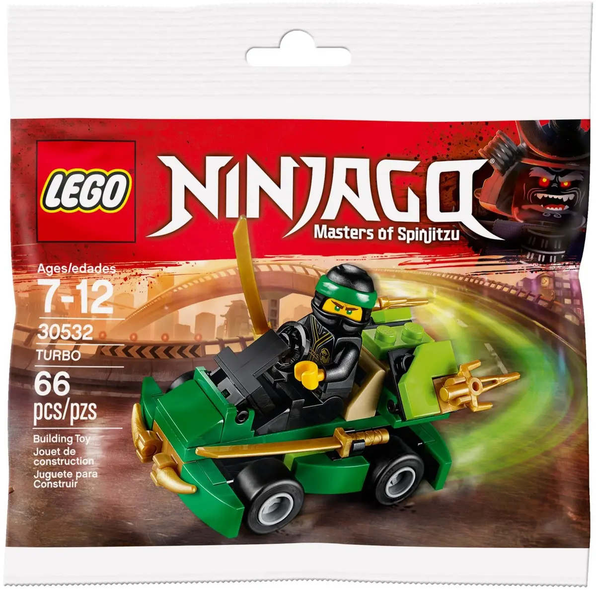 LEGO Ninjago 30532 Turbo set, image 3