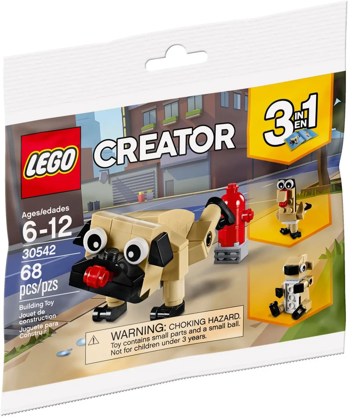 LEGO Creator 30542 Cute Pug set, image 2