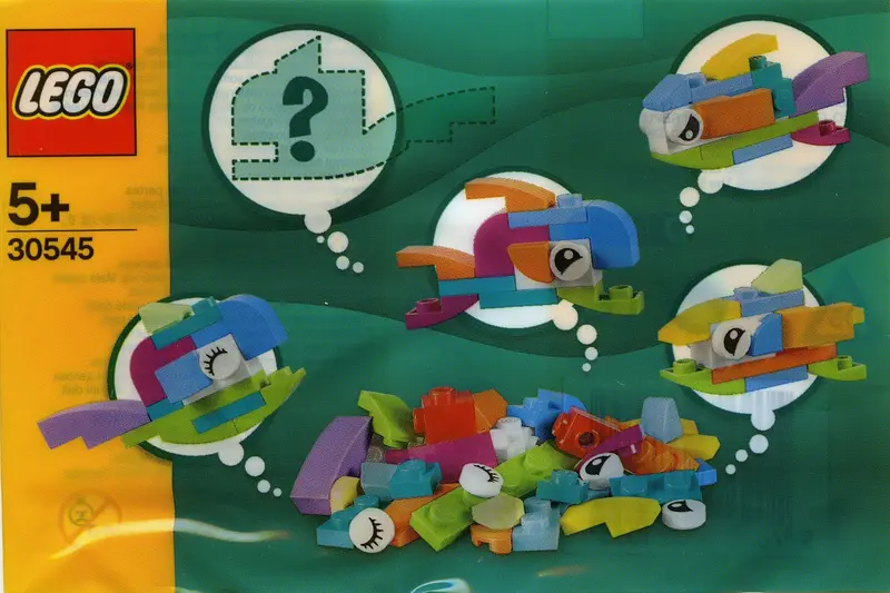 LEGO Miscellaneous 30545 Fish Free Builds - Make It Yours set