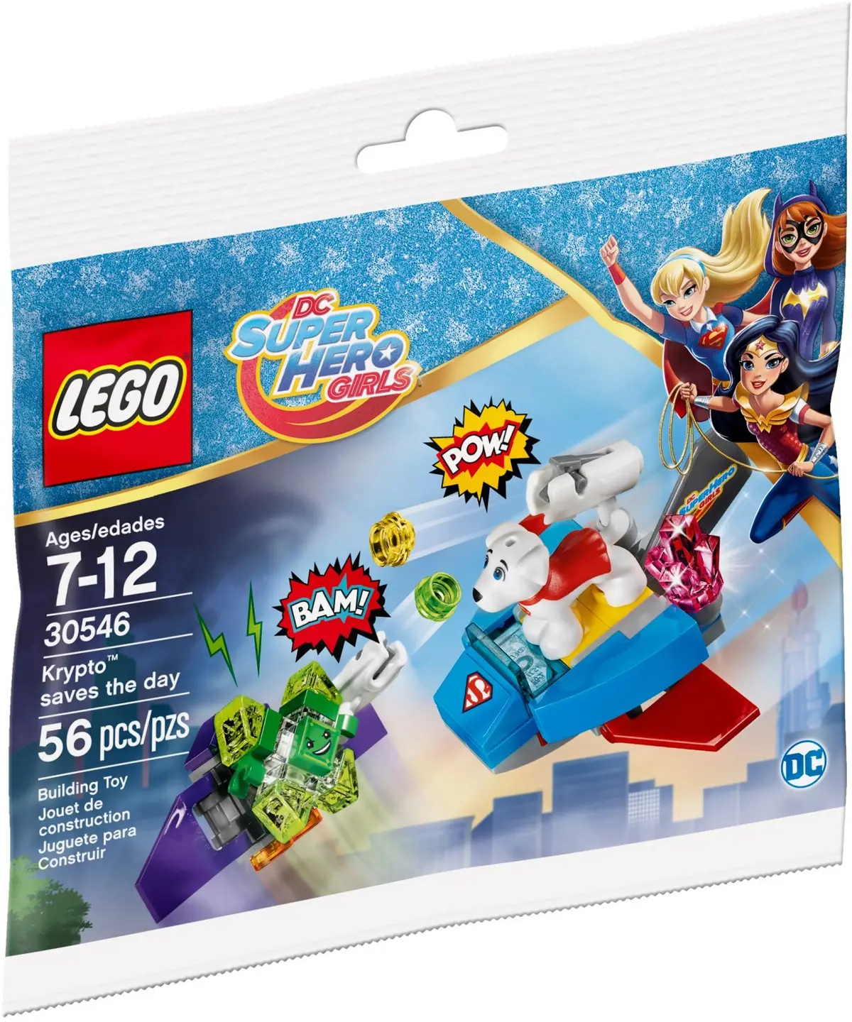 LEGO DC Super Hero Girls 30546 Krypto Saves the Day set, image 2